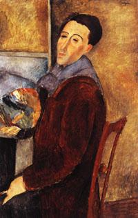 self portrait, Amedeo Modigliani